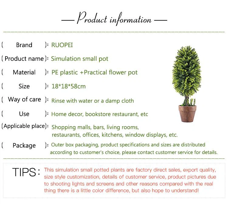 Home artificial bonsai plant