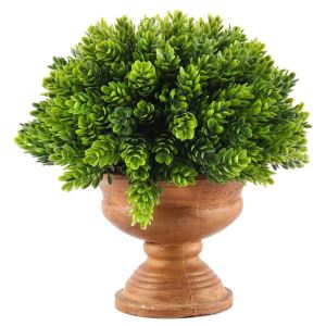 Cây cỏ nhân tạo nhỏ trong chậu
